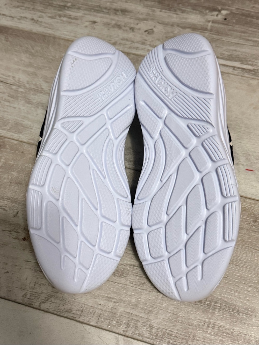 Hoka Kids Black and White Slip-On Cushioned Sneakers - Picture 5 of 5